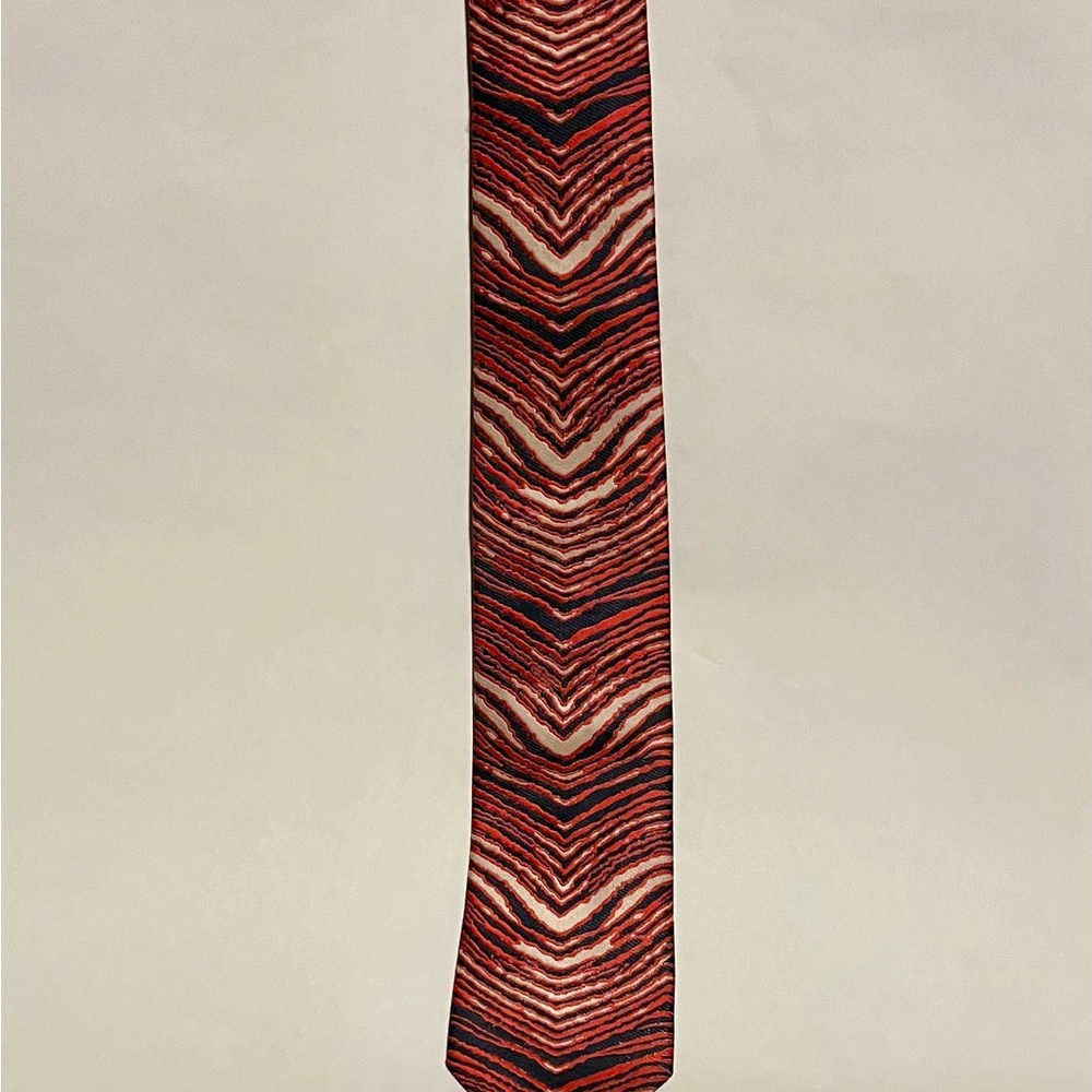 Zubaz - Men’s Tie - Red and Black
